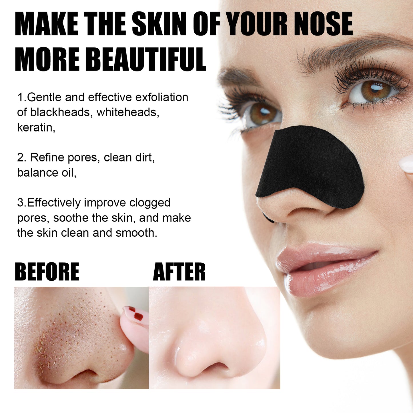 GlowPatch™ Charcoal Nose Strips