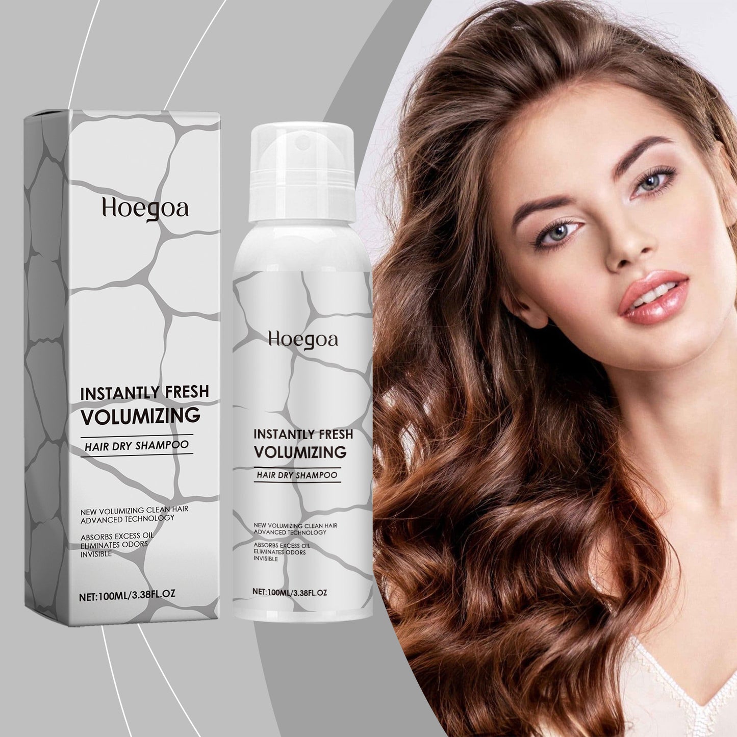 GlowShine™ Dry Shampoo Spray – Refresh & Revive Hair