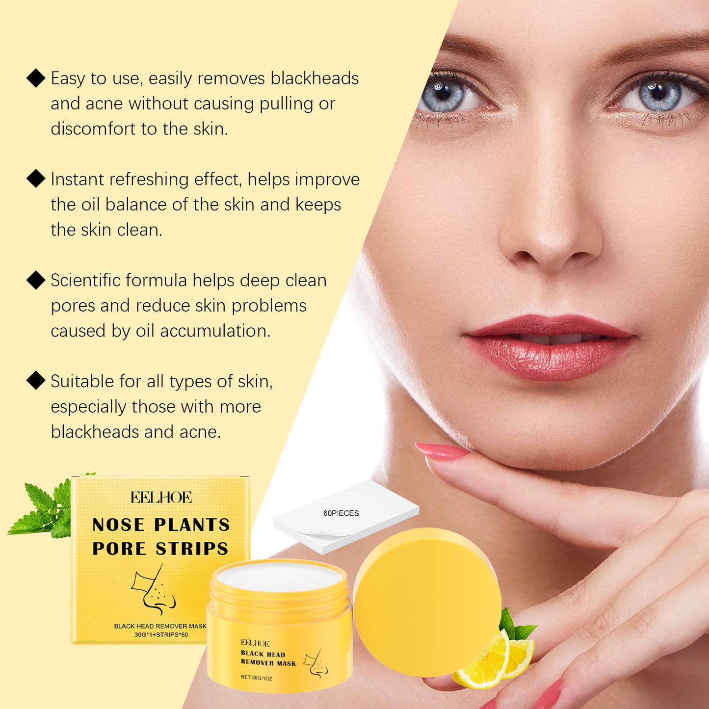 GlowPatch™ Blackhead Nose Strips