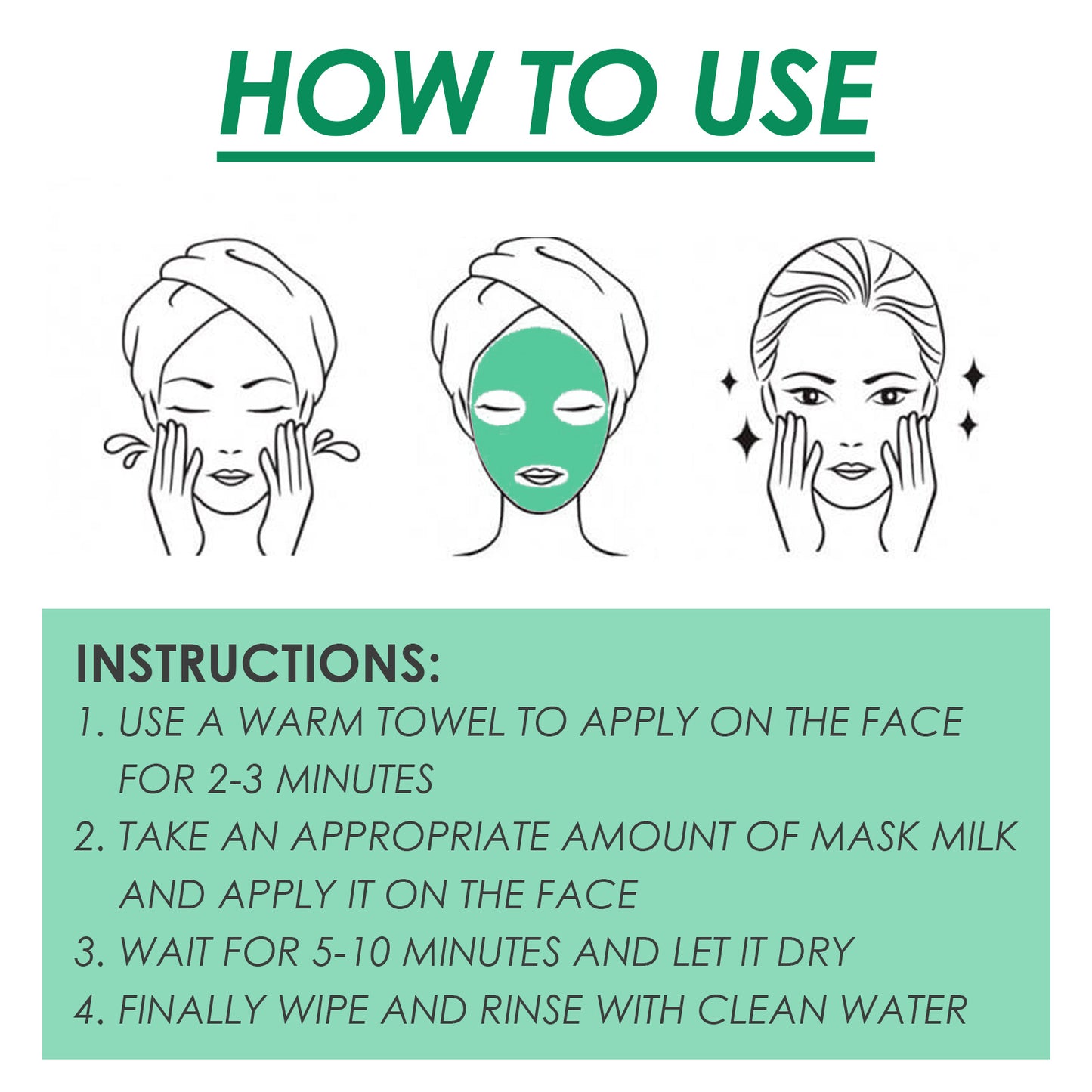 GlowMask™ Green Tea Vitamin Mask