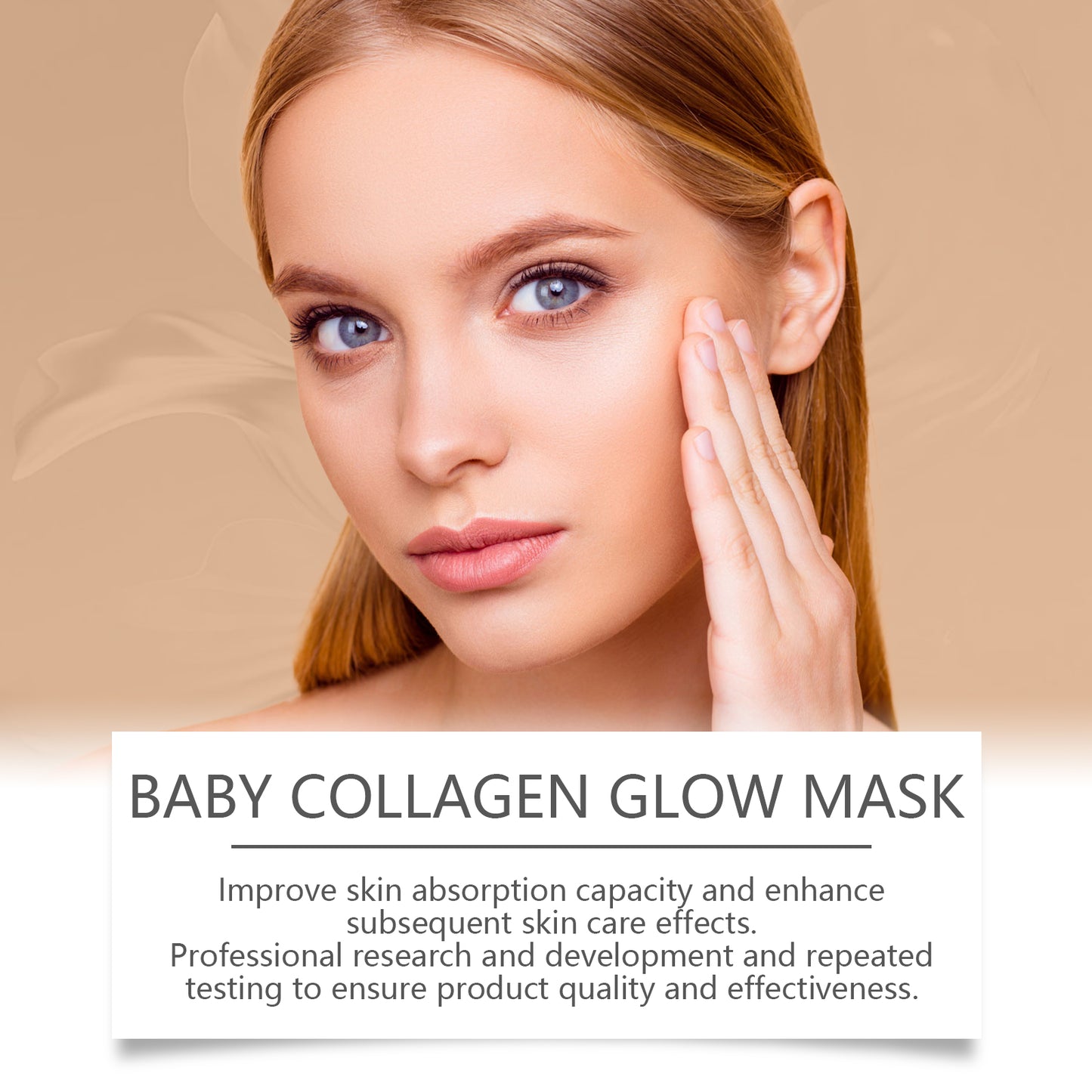 GlowMask™ Collagen Peel – Hydrates, Brightens & Reduces Wrinkles